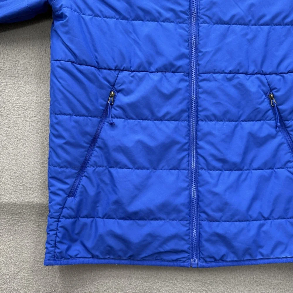 The North Face Jacket Mens Small Blue‎ Primaloft Insulated Puffer Full Zip